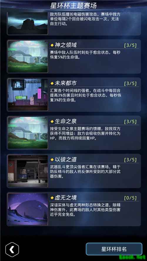 《跨越星弧》挑战再升级，全新星环杯关卡来袭！