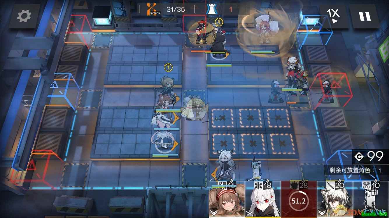 《明日方舟》「喧闹法则」CB-EX7通关攻略