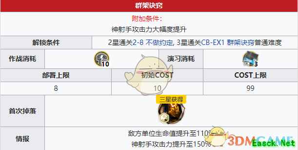 《明日方舟》「喧闹法则」突袭CB-EX1通关攻略