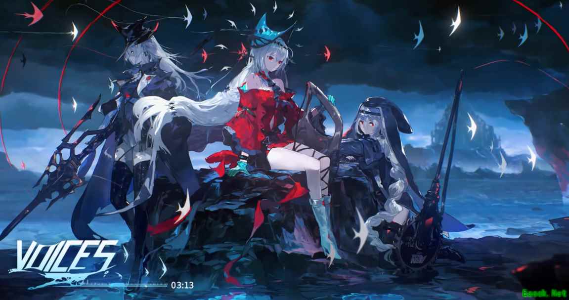 明日方舟：浊心斯卡蒂干员曲「Voices」浊音上线 搅动潮汐与刀客塔的心