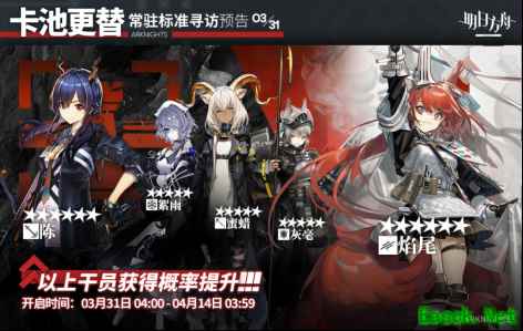 明日方舟：3.31常驻轮换分析