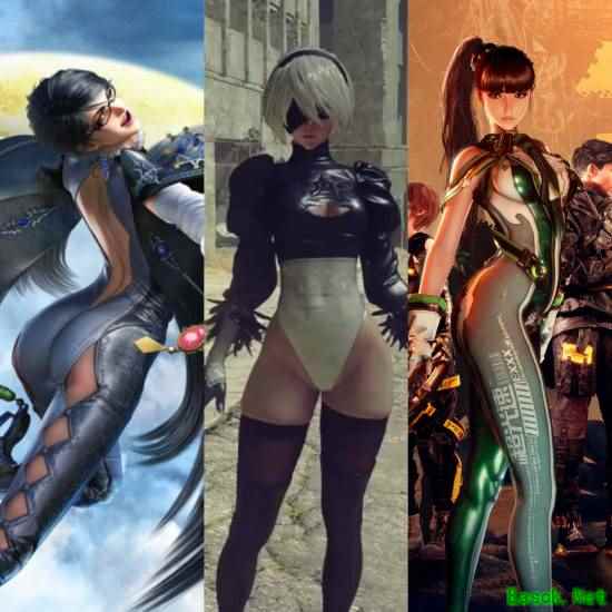 游戏界“火辣王者”：贝优妮塔、2B与伊芙的女神魅力