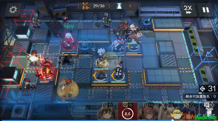 《明日方舟》「喧闹法则」突袭CB-EX4通关攻略