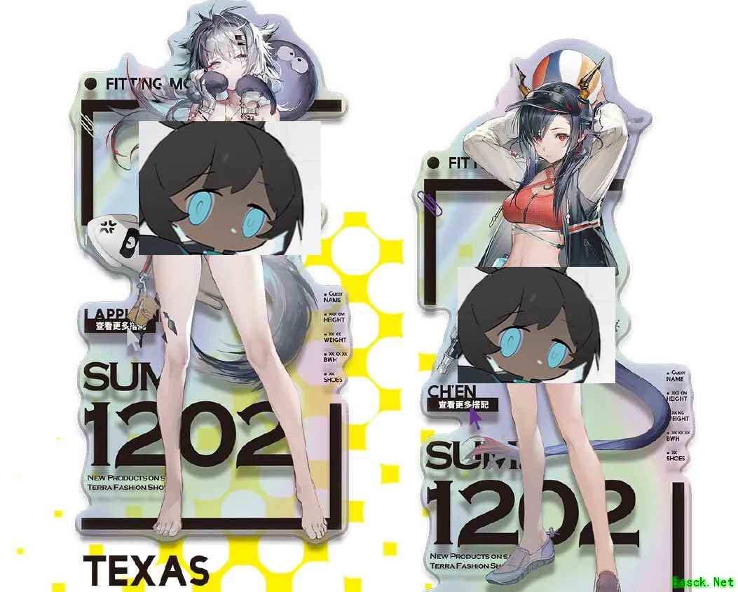 明日方舟：干员泳装立牌引热议 希望实装皮肤 小日子老师火力全开