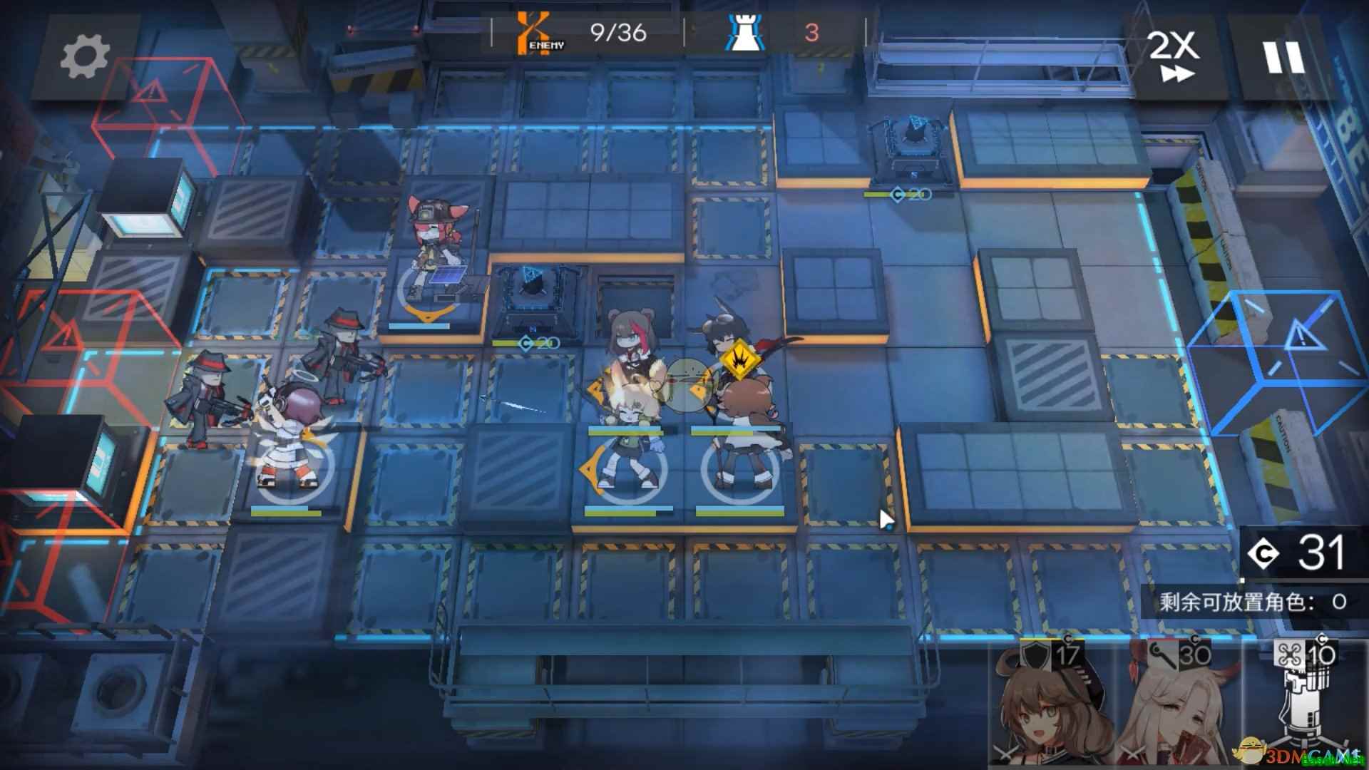 《明日方舟》「喧闹法则」CB-EX4低配通关攻略