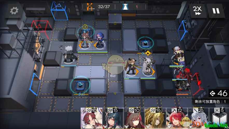 《明日方舟》「喧闹法则」突袭CB-EX5通关攻略