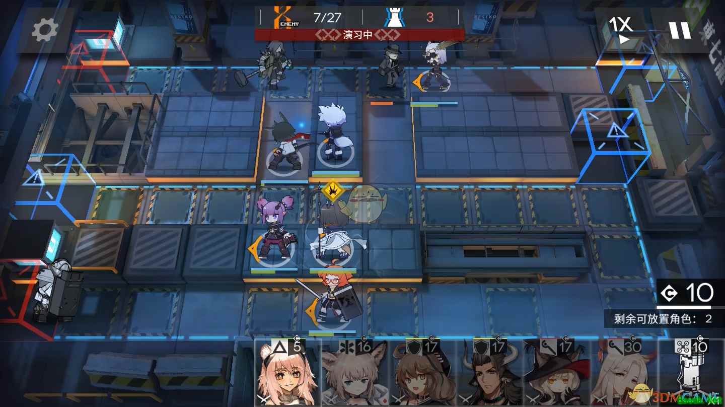 《明日方舟》「喧闹法则」CB-8通关攻略