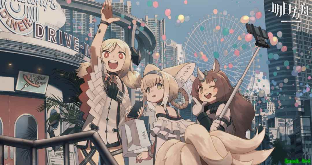 明日方舟：儿童节主题活动贺图公开 铃兰永远的神 小火龙是否算萝莉