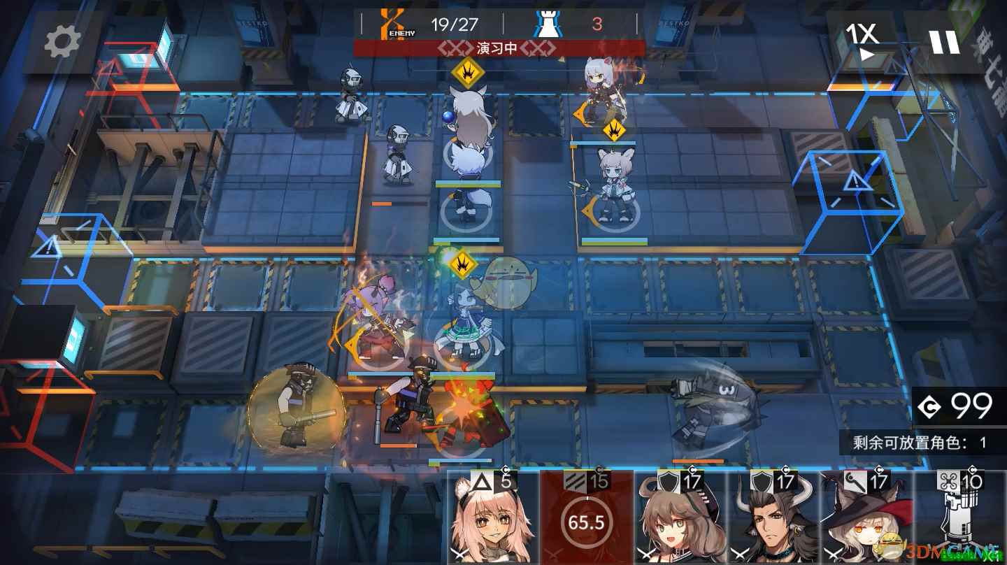 《明日方舟》「喧闹法则」CB-8通关攻略