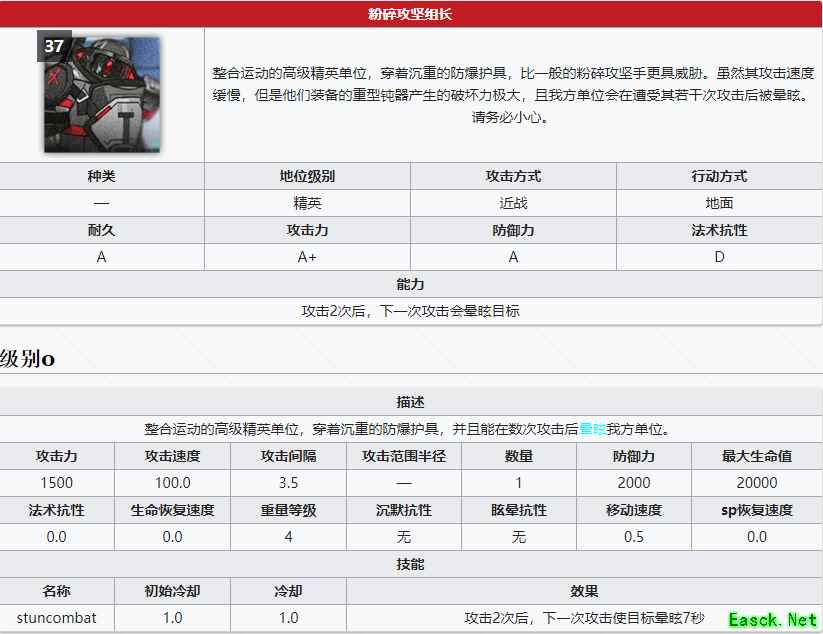 《明日方舟》新敌人「粉碎攻坚组长」介绍