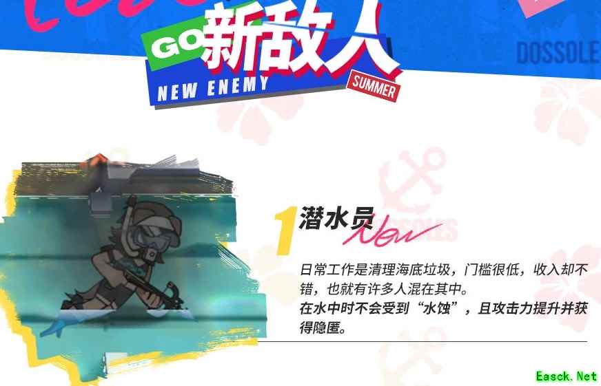 明日方舟：夏季嘉年华关卡机制及敌人公开 多索雷斯核电站泄漏了