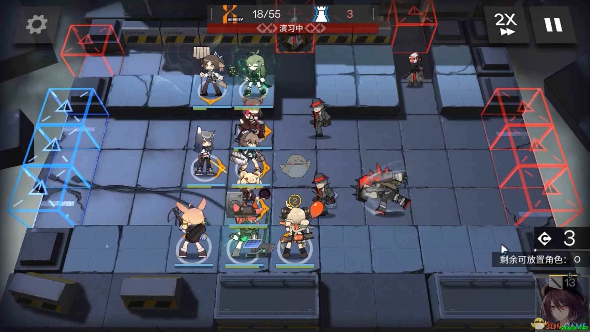 《明日方舟》「喧闹法则」CB-EX6低配通关攻略