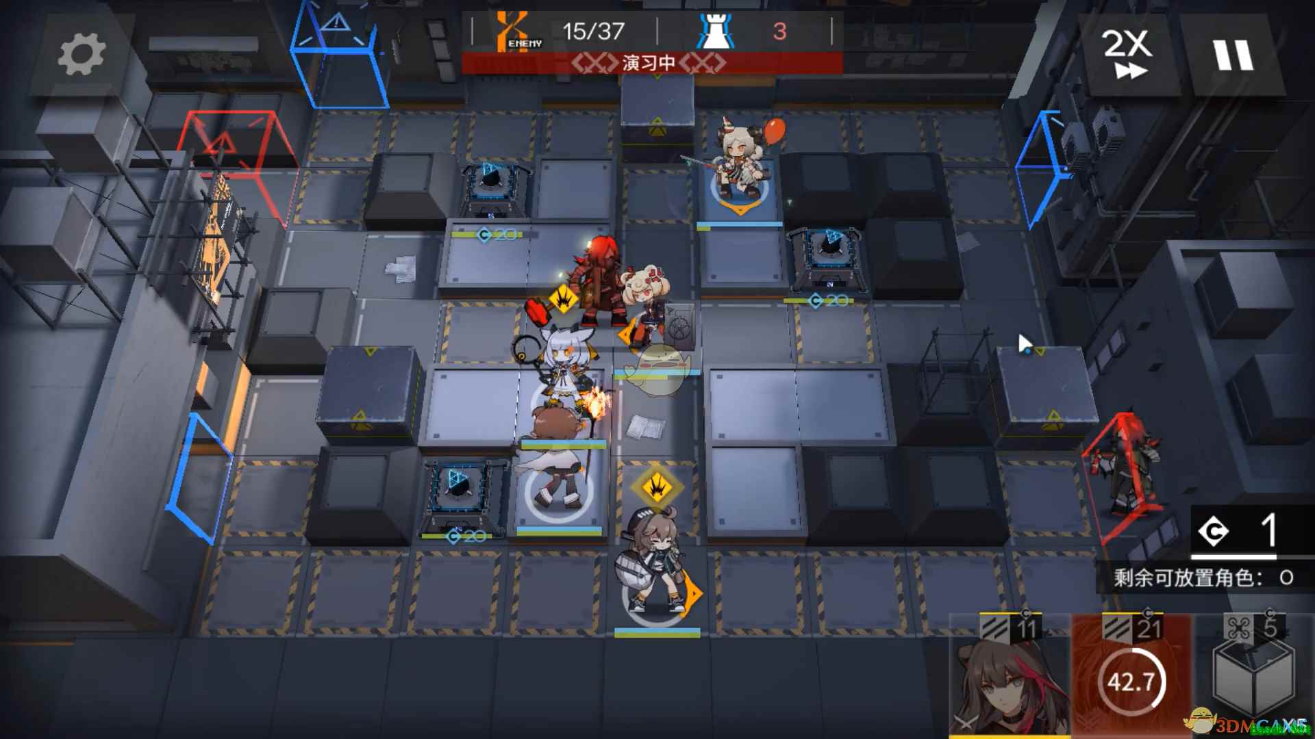 《明日方舟》「喧闹法则」CB-EX5低配通关攻略