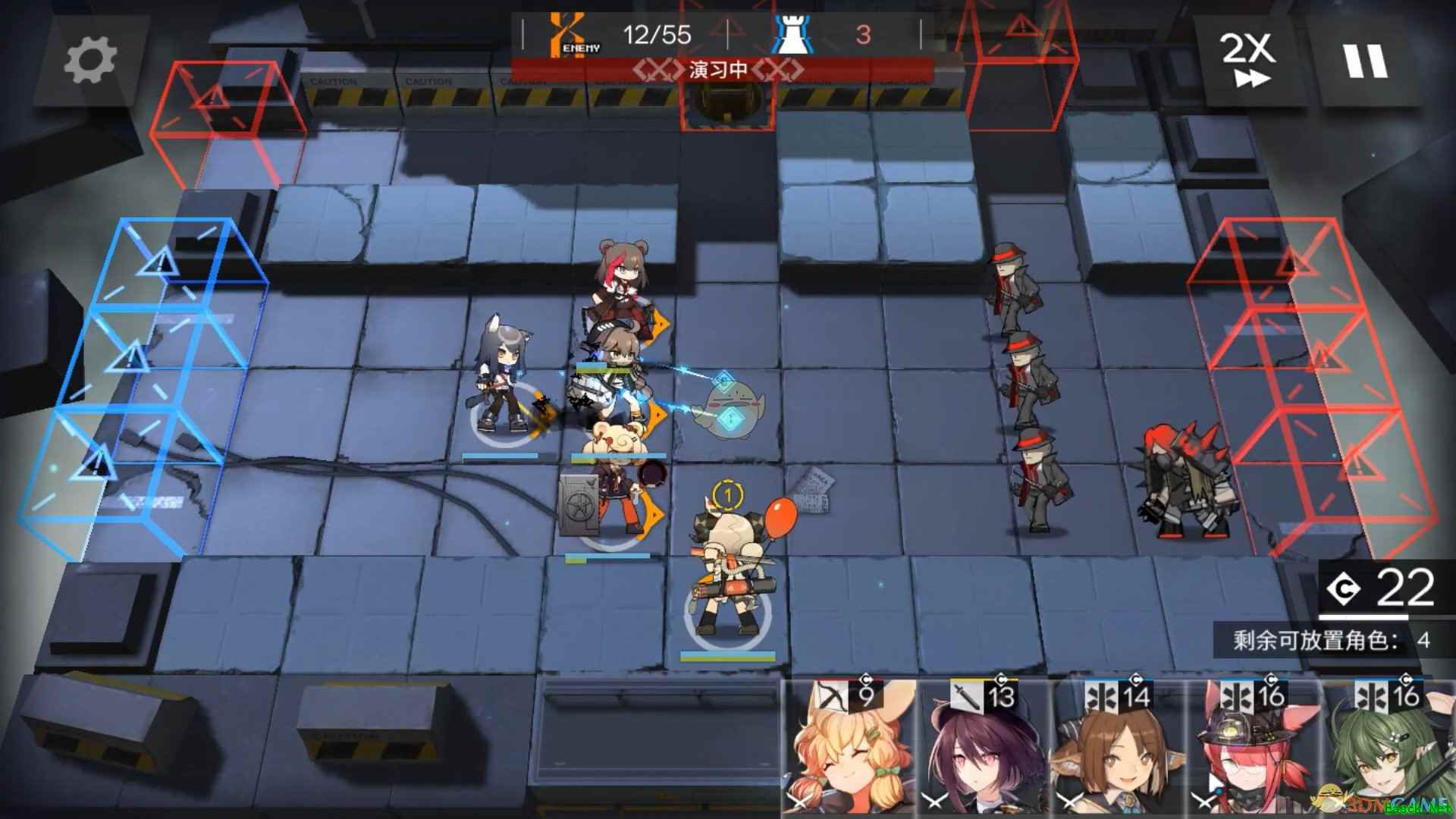 《明日方舟》「喧闹法则」CB-EX6低配通关攻略