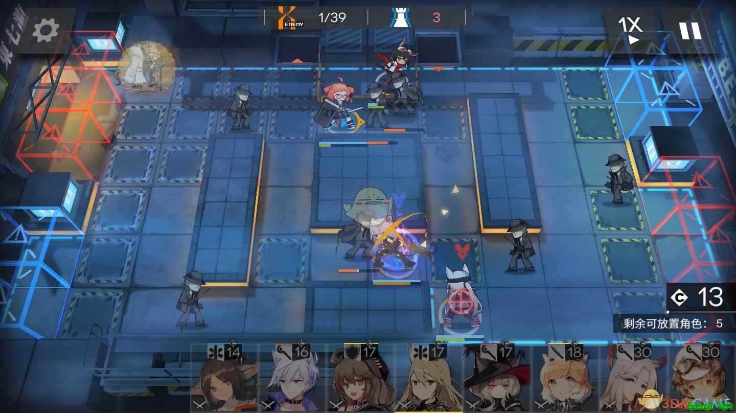 《明日方舟》「喧闹法则」CB-10通关攻略