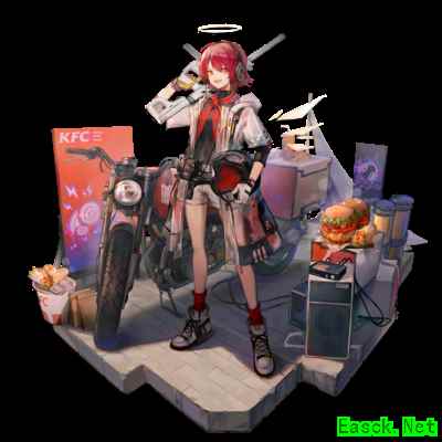 《明日方舟》合作款时装系列-城市骑手
