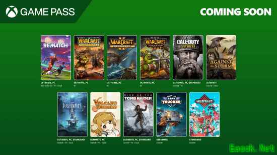 6月下旬XGP新增公布：《魔兽争霸1/2/3复刻版》等！