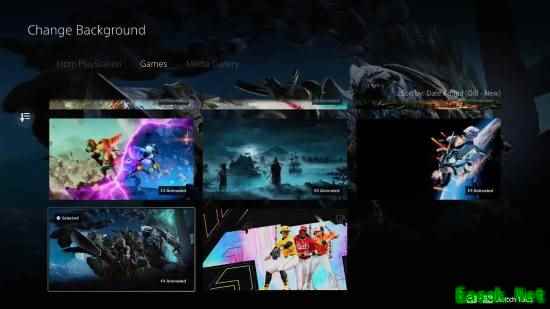 PS5迎来《MH荒野》动态壁纸 但全面主题仍遥遥无期