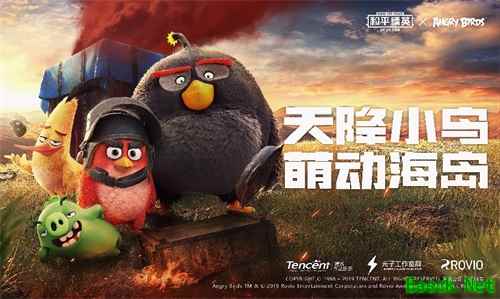 《和平精英》×《愤怒的小鸟》萌动盛夏!