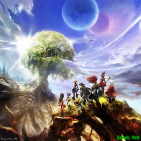 《最终幻想9周年纪念插图发布,重制传闻引热议》