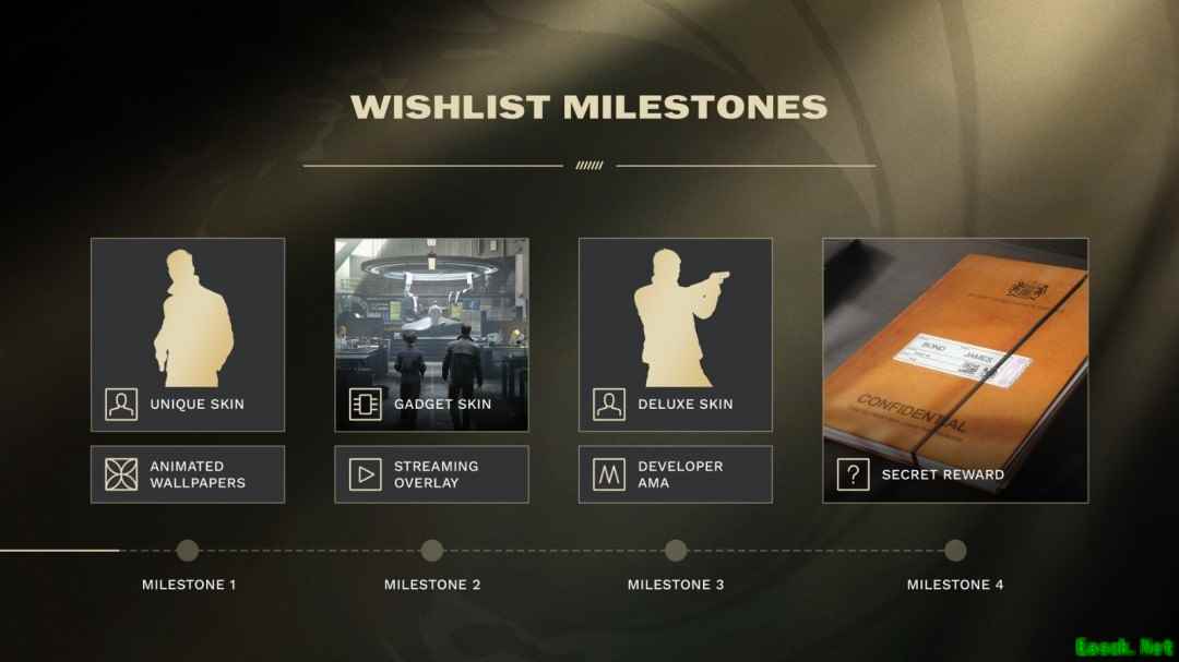 《007:曙光推愿望单活动,四阶段奖励揭晓》