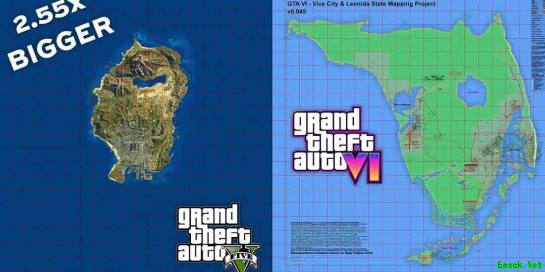GTA6地图新进展:狭长地形引热议