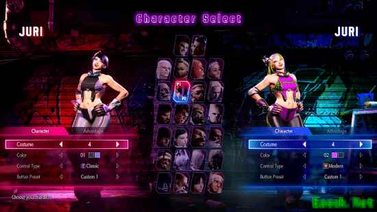 街霸6韩国女团联动皮肤展示：韩蛛俐超辣新服装！