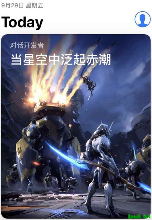 获苹果全球推荐的《战争艺术：赤潮》还得到了苹果独家专访