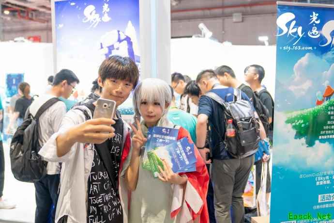 在魔都感受爱的抱抱！《Sky光·遇》在CP22的精彩瞬间！