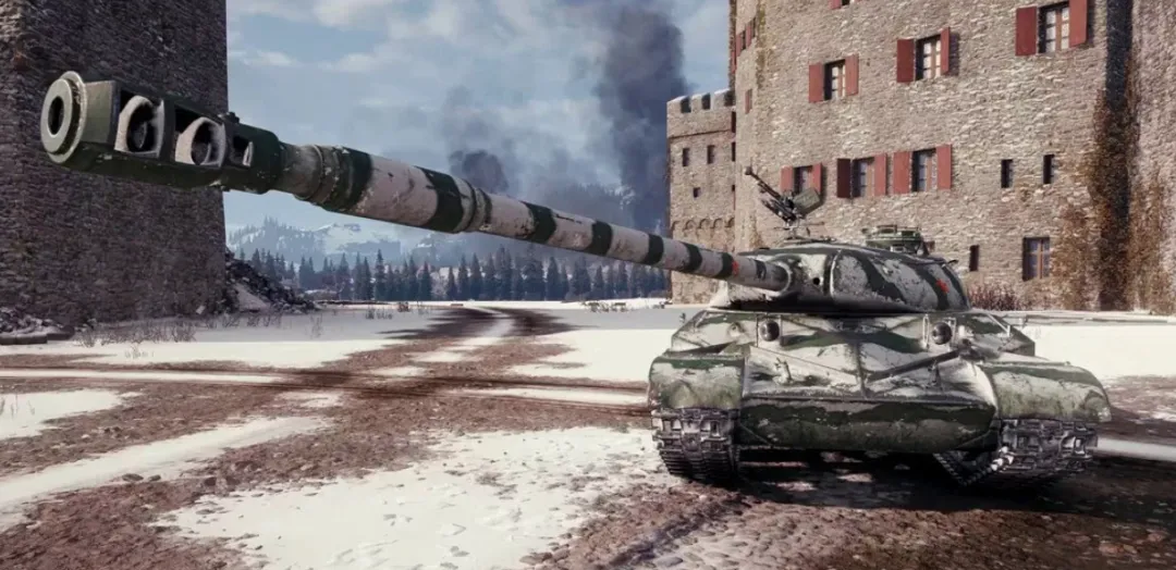 《坦克世界》只要银币的中国国产王牌重坦霸道的华夏怒龙：一根巨炮走天下三炮轰杀八级车！