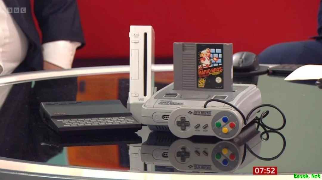 英国电视节目展示复古游戏出乌龙