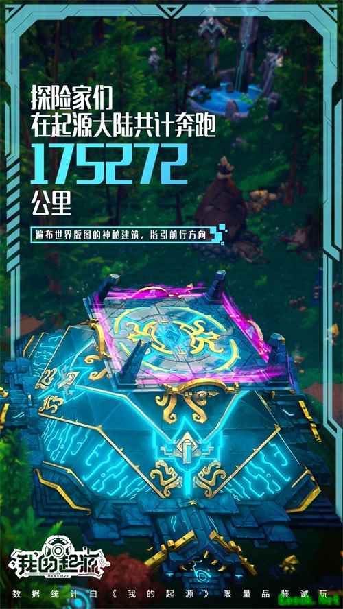 沙盒MMO《我的起源》品鉴试玩趣味数据出炉,大世界海报亮相!