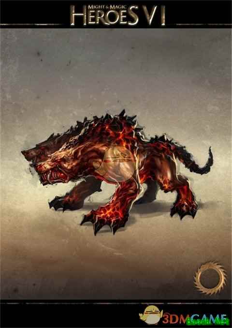 《魔法门之英雄无敌：王朝》地狱犬形象介绍