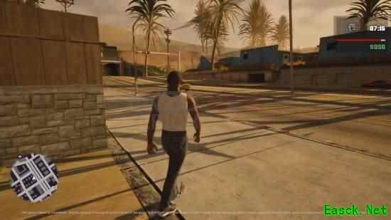 饭制虚幻5《GTA：圣安地列斯》 重现经典开场