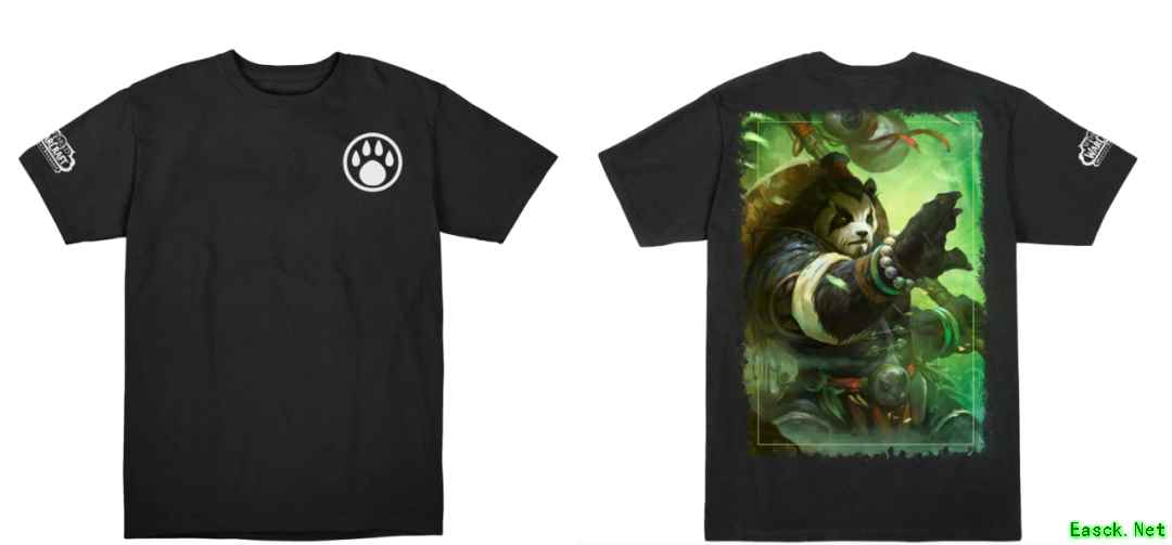 暴雪发布魔兽世界熊猫人之谜主题T恤,售价30美元你觉得值吗?