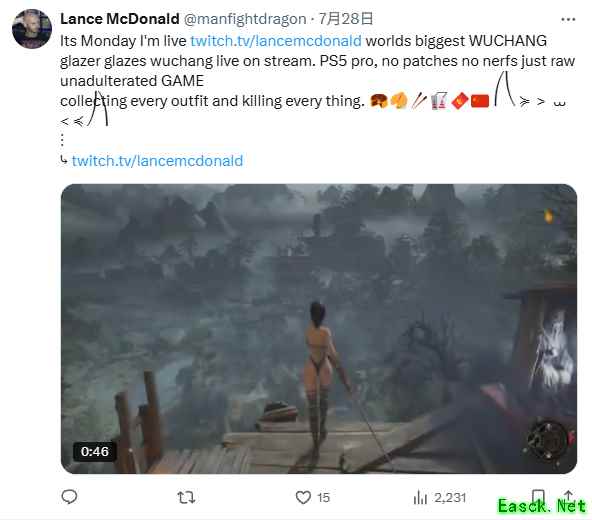 主播盛赞《明末:渊虚之羽》地图设计