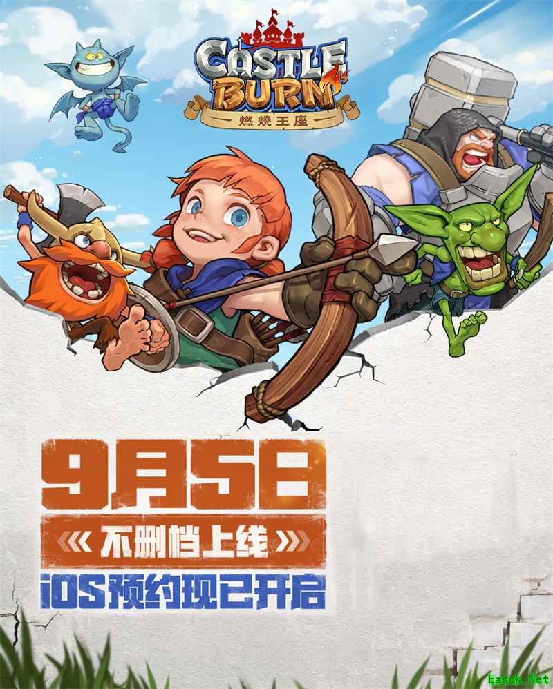 RTS《燃烧王座》iOS预约开启 全新英雄帅气堪比花木兰!