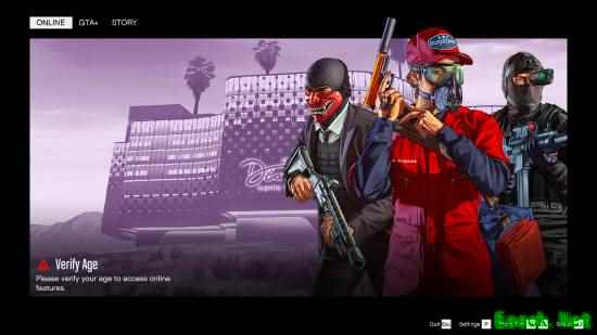 《GTAOL》即将上线年龄验证系统？实机菜单截图泄露