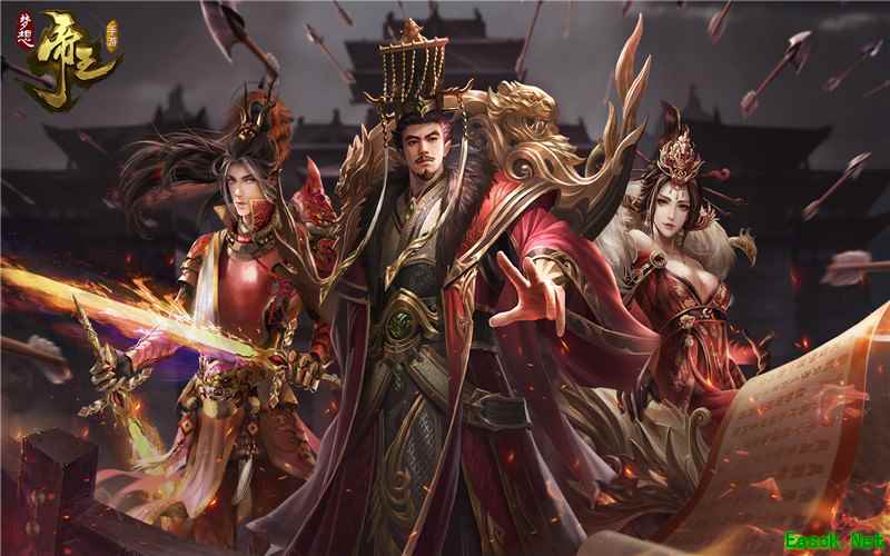 三国群英汇!SLG新作《梦想帝王手游》三国名将曝光