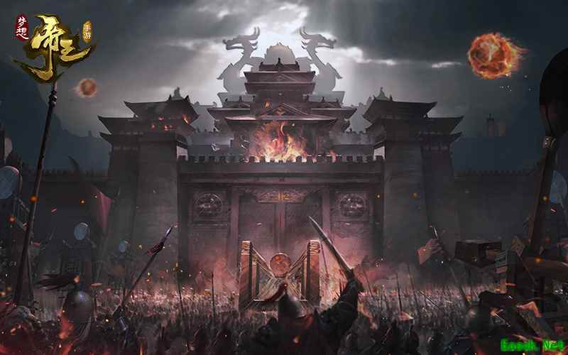 国战大场面！《梦想帝王手游》开启SLG百城大战
