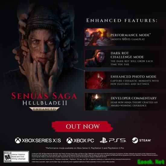 Xbox《地狱之刃2增强版》现已发售！登陆PS5
