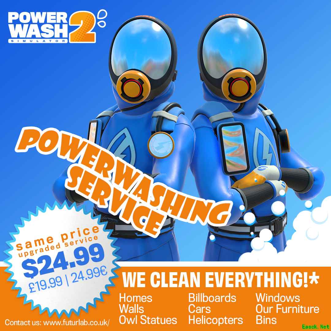 冲就完事模拟器2官宣：2025年推出，清洁体验全面升级