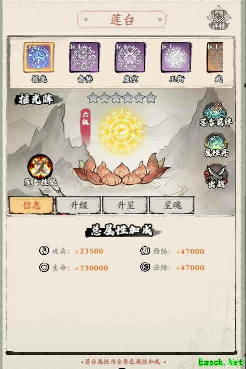 侠行天下莲台系统全解析