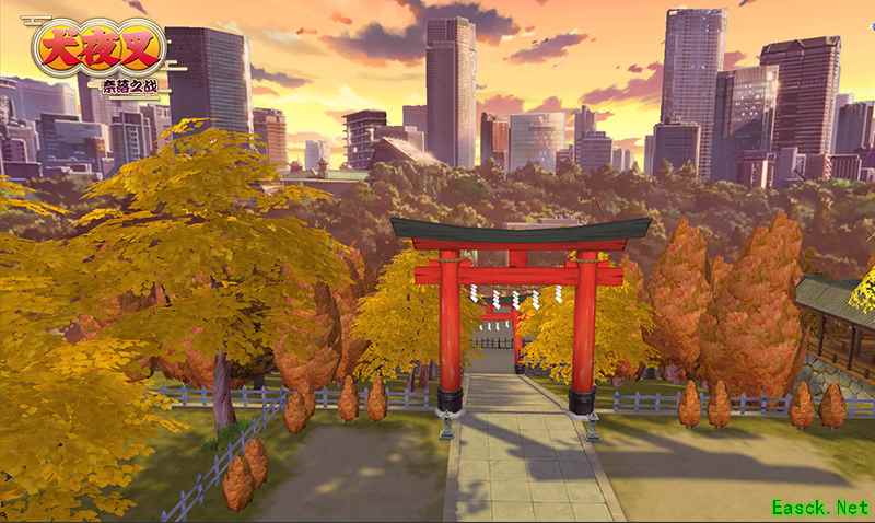 通过游戏看动画《犬夜叉奈落之战》再现战国美景