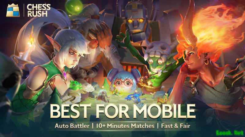 腾讯将于7月4日海外发行自走棋新作《Chess Rush》