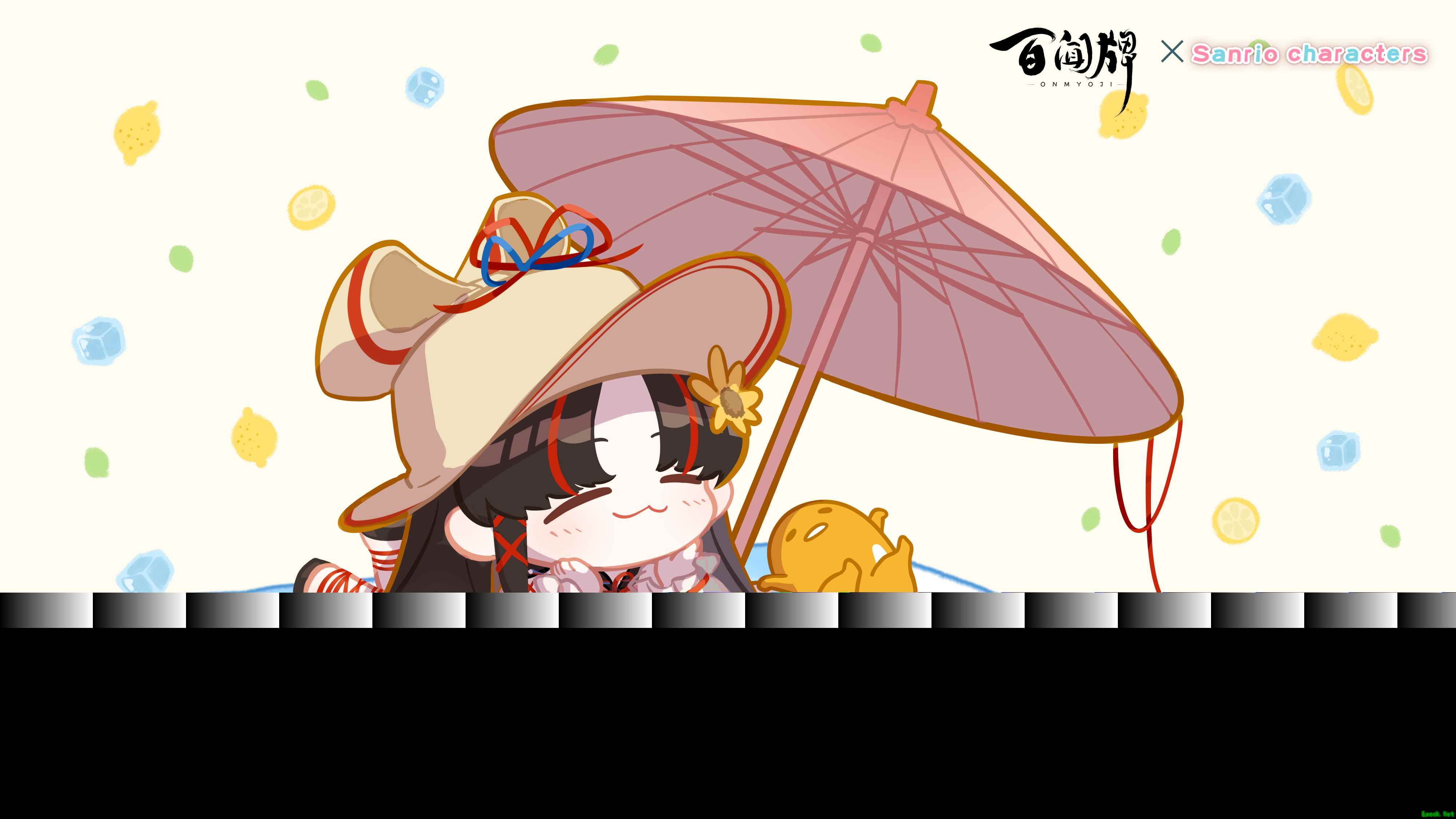 百闻牌 ×三丽鸥家族联动进行时，缘结神×蛋黄哥泳装异画限时上架！