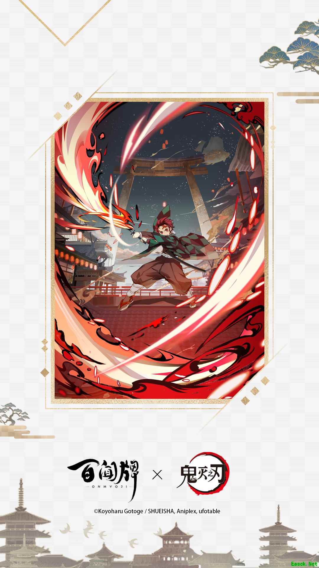 百闻牌 ×TV动画《鬼灭之刃》联动将启，炭治郎精美卡面抢先公开！