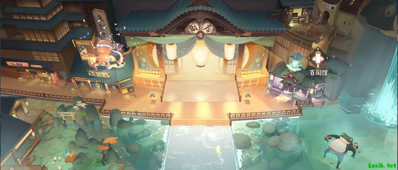 打卡海上日式温泉 《阴阳师：百闻牌》的温泉楼船