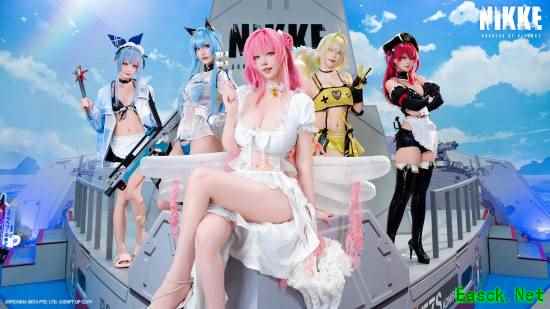 《胜利女神:妮姬》C106展会返图来了!众多Coser泳装亮相