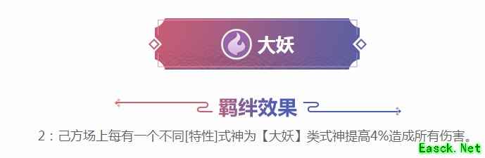 《阴阳师智走棋》大妖羁绊效果及大妖式神介绍